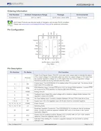 AOZ2260AQI-10 Datasheet Page 3