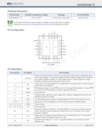AOZ2260AQI-15 Datasheet Page 3