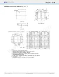 AOZ2260AQI-15 Datasheet Page 13