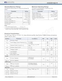 AOZ2261AQI-15 Datasheet Page 4