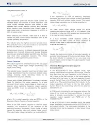 AOZ2261AQI-15 Datasheet Page 11