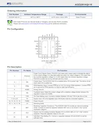 AOZ2261AQI-18 Datasheet Page 3