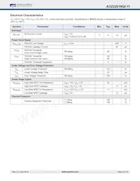 AOZ2261NQI-11 Datasheet Page 6