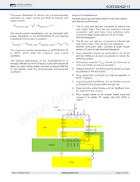 AOZ2262AQI-15 Datasheet Page 12