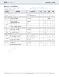 AOZ2263AQI-10 Datasheet Page 5