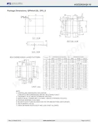 AOZ2263AQI-10 Datasheet Page 13