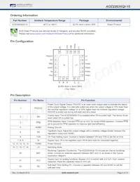AOZ2263AQI-15 Datasheet Page 3
