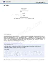 AOZ2263AQI-15 Datasheet Page 15