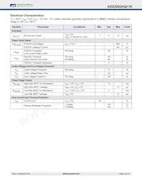 AOZ2263AQI-18數據表 頁面 5