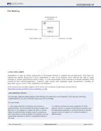 AOZ2263AQI-18 Datasheet Page 15