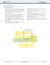 AOZ2264QI-11 데이터 시트 페이지 13