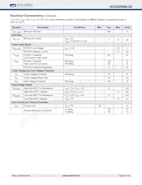 AOZ2264QI-20 Datasheet Page 6