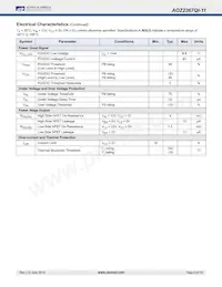 AOZ2367QI-11 Datasheet Pagina 6