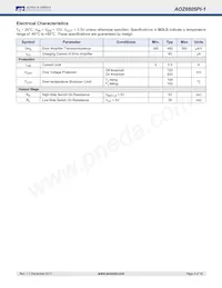 AOZ6605PI-1 Datasheet Page 4