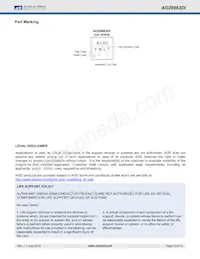 AOZ6663DI Datasheet Page 15