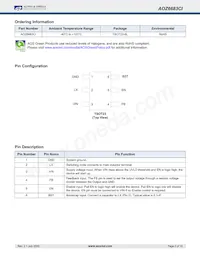 AOZ6683CI Datasheet Page 2