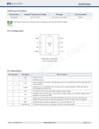 AOZ6762DI Datasheet Page 2