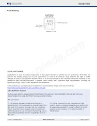 AOZ6762DI Datasheet Pagina 14