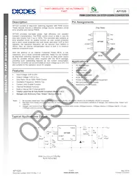 AP1520SG-13 Datenblatt Cover