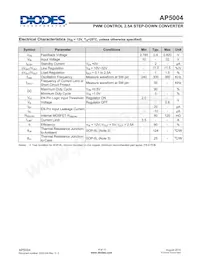 AP5004SG-13 Datasheet Page 4