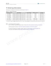 AS1100PL Datasheet Pagina 16