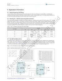 AS1100WE Datasheet Page 12