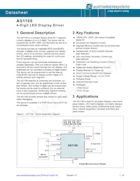 AS1108PL Datasheet Copertura