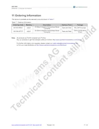 AS1302-BWLT Datasheet Page 18