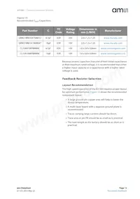 AS1383-BWLM-AD Datasheet Page 13