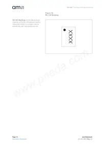 AS1383-BWLM-AD Datasheet Page 16