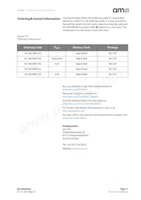 AS1383-BWLM-AD Datasheet Page 17