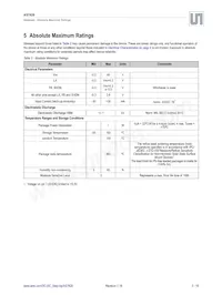 AS7620B-BQFT Datasheet Pagina 3