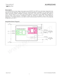 AUIRS2334S Datasheet Page 3