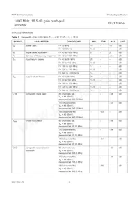 BGY1085A Datasheet Page 3