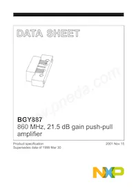 BGY887 Datasheet Cover