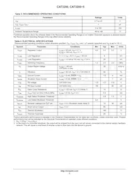 CAT3200ZI-T3 Datasheet Page 3