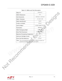 CP2400-C-GDI Datasheet Pagina 13