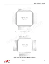 CP2401-GQR Datasheet Pagina 21