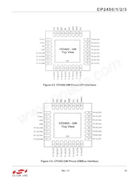 CP2401-GQR Datasheet Page 23