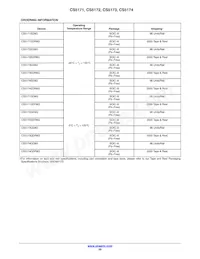 CS5174GD8G Datasheet Page 20