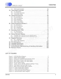 CS5376A-IQZR數據表 頁面 4