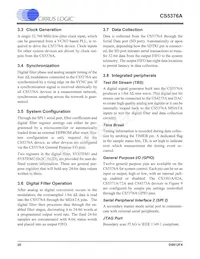 CS5376A-IQZR Datenblatt Seite 20