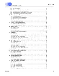 CS5378-ISZR Datasheet Page 3