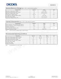 DGD2012S8-13 Datasheet Pagina 3