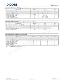 DGD2184MS8-13 Datasheet Pagina 3