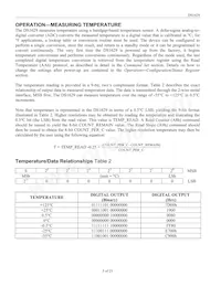 DS1629S-C05+T&R Datasheet Page 5