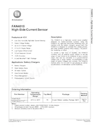 FAN4010IL6X Datasheet Cover