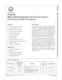FAN5350UCX Datasheet Cover