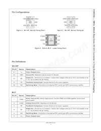 FAN5350UCX Datasheet Page 3