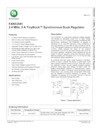 FAN53541UCX Datasheet Page 2